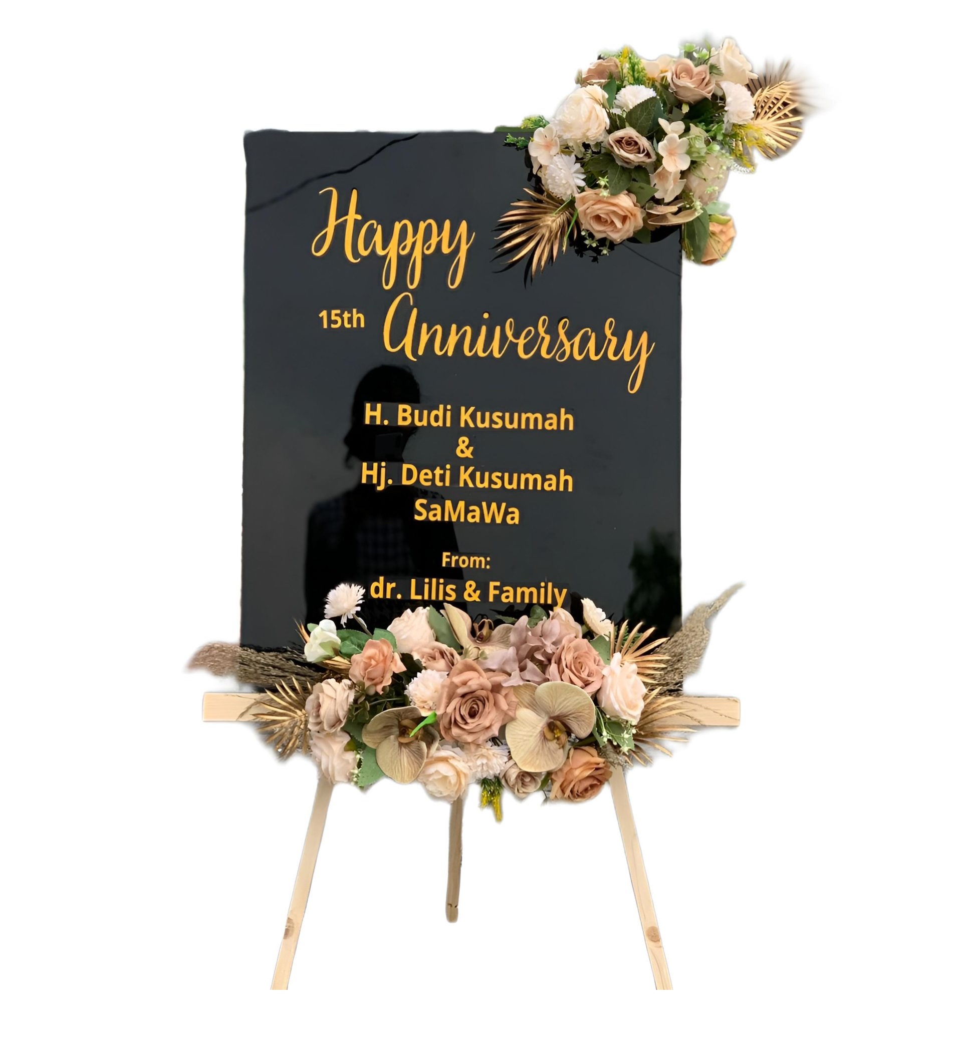 Papan Bunga Akrilik Grabagan